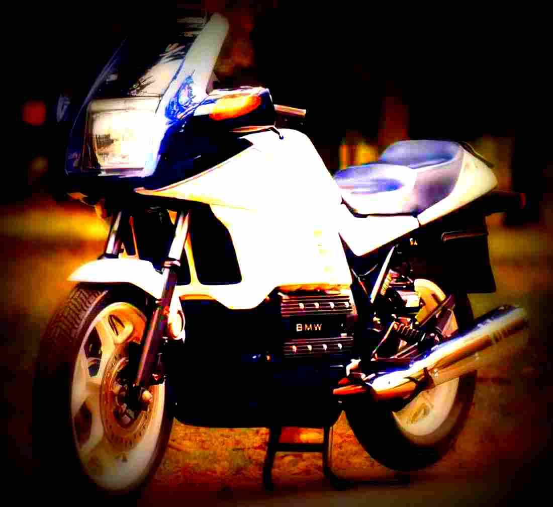 BMW K 100 RS 1989 6 motorbike A4 Photo Print