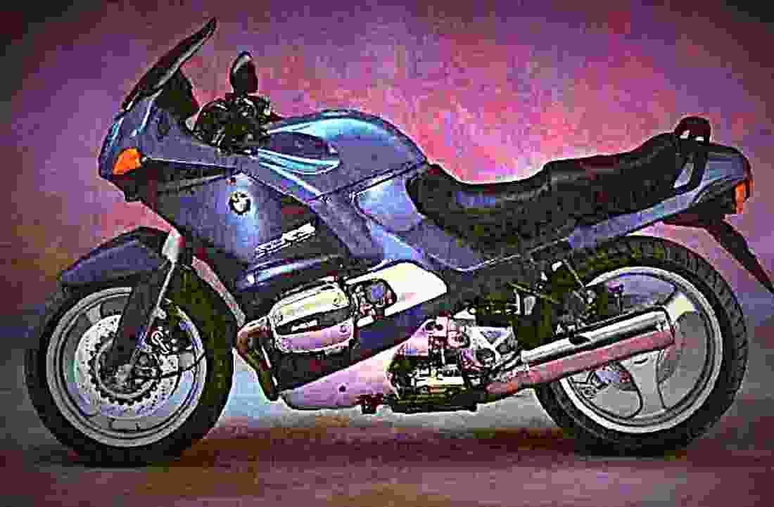 BMW K 1100 LT Highline 1997 1 motorbike A4 Photo Print