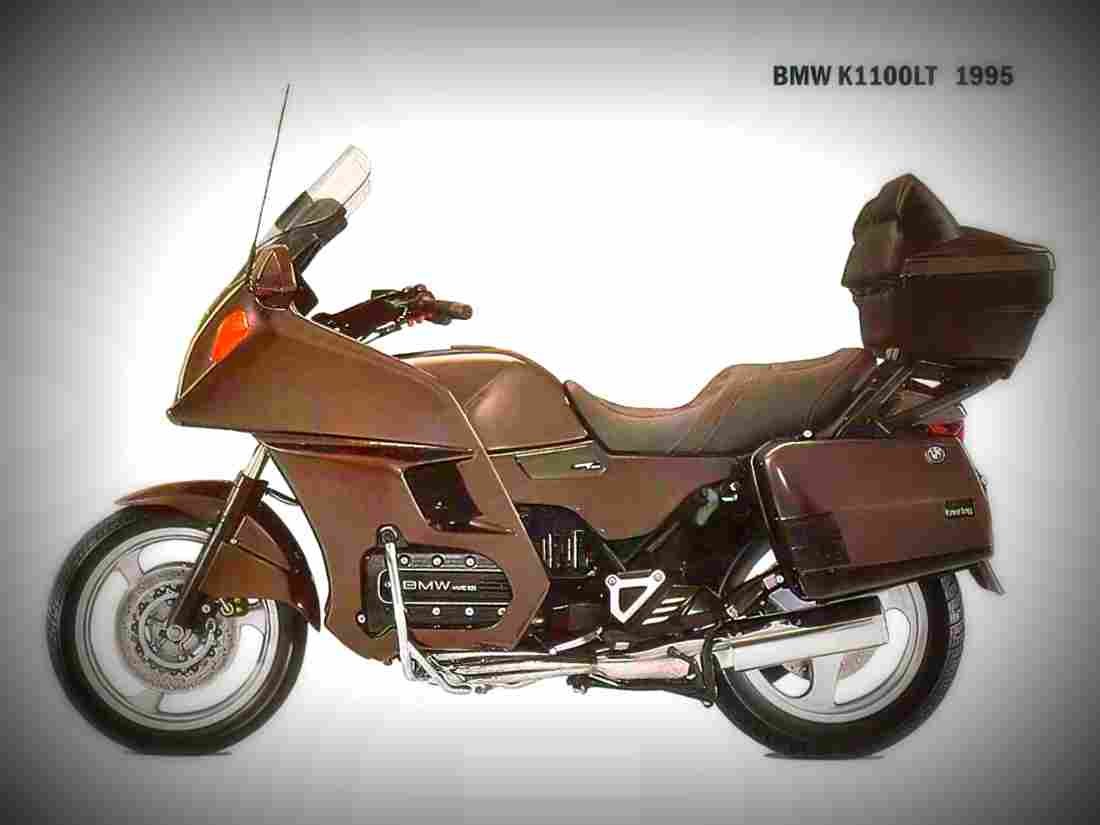 BMW K 1100 LT SE 1994 2 motorbike A4 Photo Print