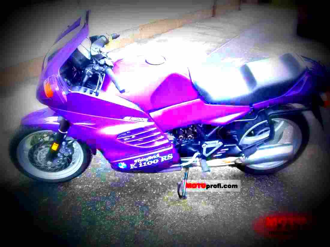 BMW K 1100 RS 1995 3 motorbike A4 Photo Print
