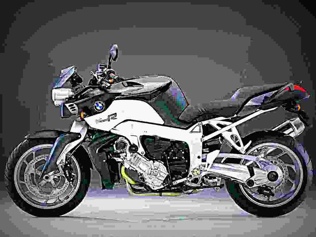 BMW K 1200 R 2005 1 motorbike A4 Photo Print