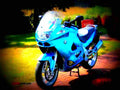 BMW K 1200 RS 2003 6 motorbike A4 Photo Print