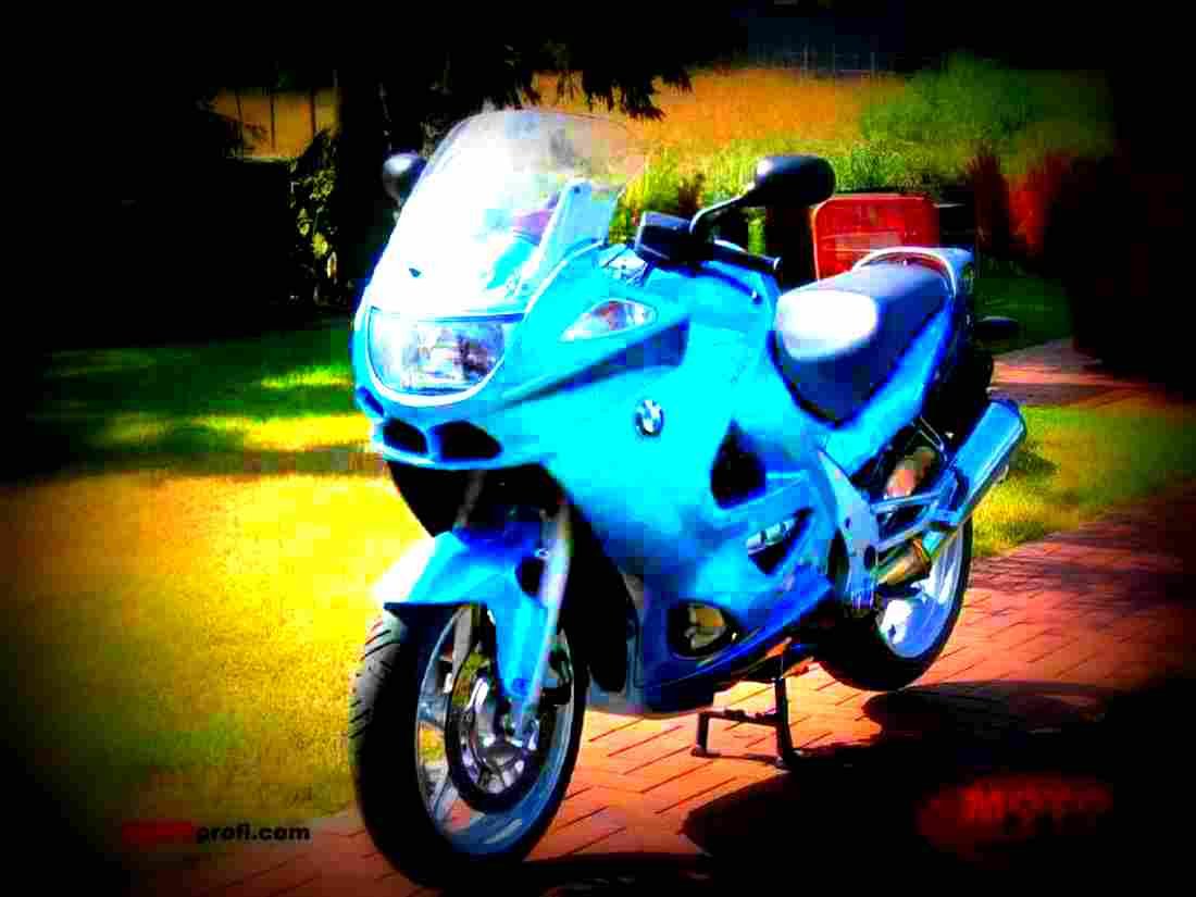 BMW K 1200 RS 2003 6 motorbike A4 Photo Print