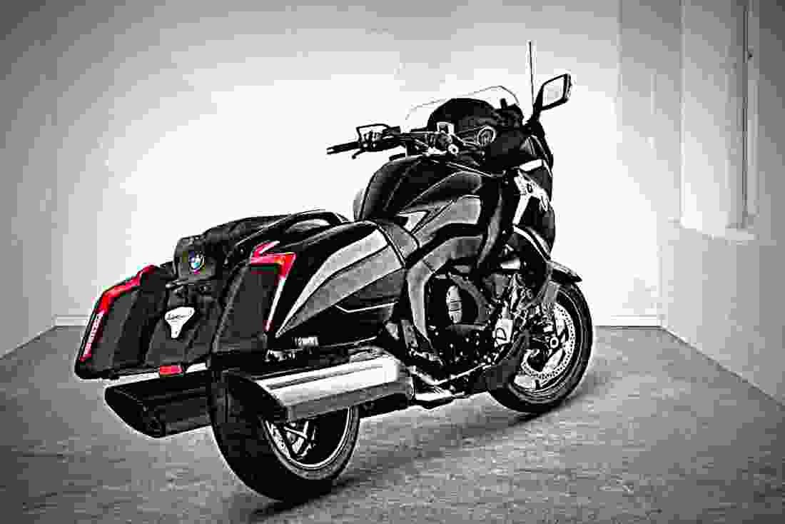 BMW K 1600 B 2017 1 motorbike A4 Photo Print