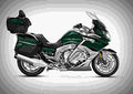 BMW K 1600 B 2019 4 motorbike A4 Photo Print