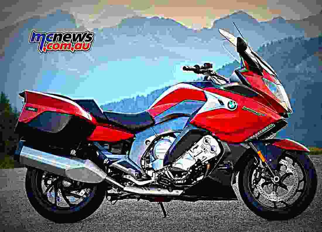 BMW K 1600 GT 2017 4 motorbike A4 Photo Print