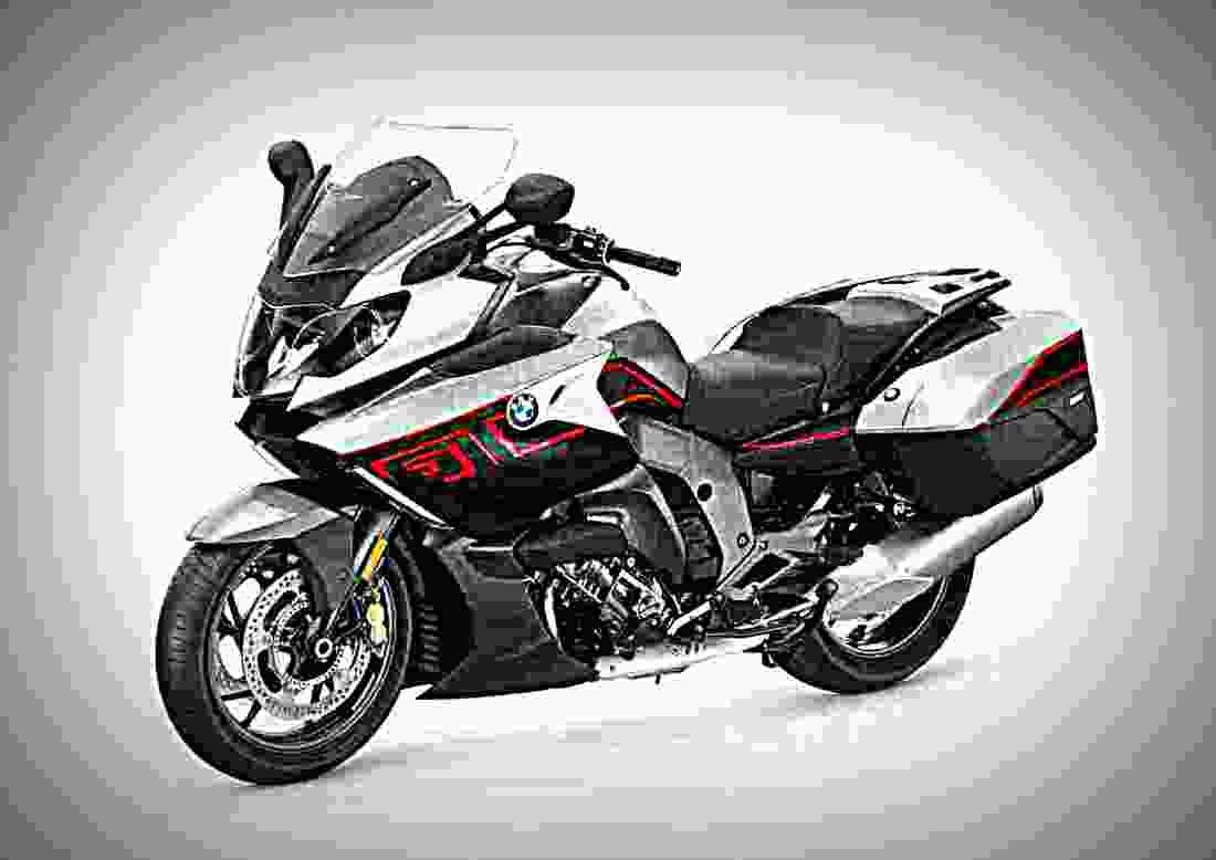 BMW K 1600 GT 2019 1 motorbike A4 Photo Print