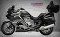 BMW K 1600 GTL 2017 1 motorbike A4 Photo Print