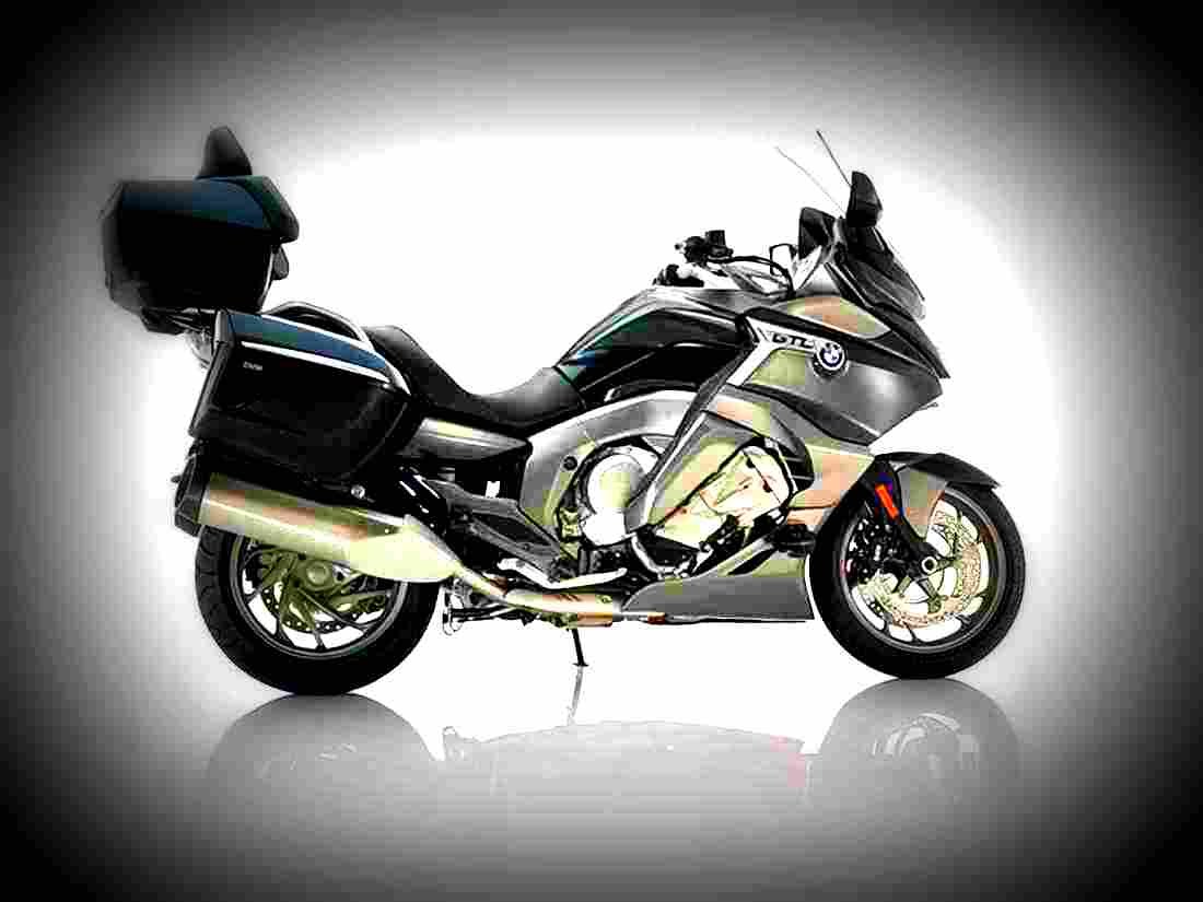 BMW K 1600 GTL 2018 1 motorbike A4 Photo Print