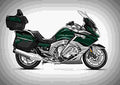 BMW K 1600 GTL 2019 2 motorbike A4 Photo Print