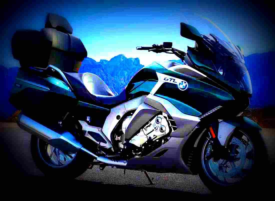 BMW K 1600 GTL 2019 4 motorbike A4 Photo Print