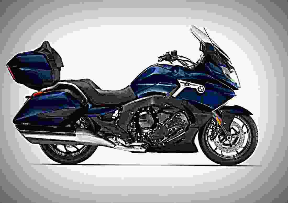 BMW K 1600 Grand America 2019 1 motorbike A4 Photo Print