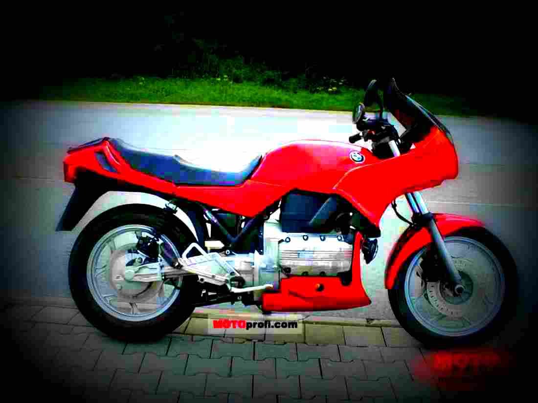 BMW K 75 1987 4 motorbike A4 Photo Print