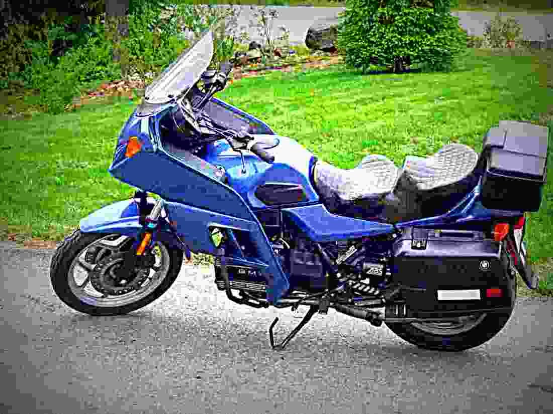 BMW K 75 1993 6 motorbike A4 Photo Print