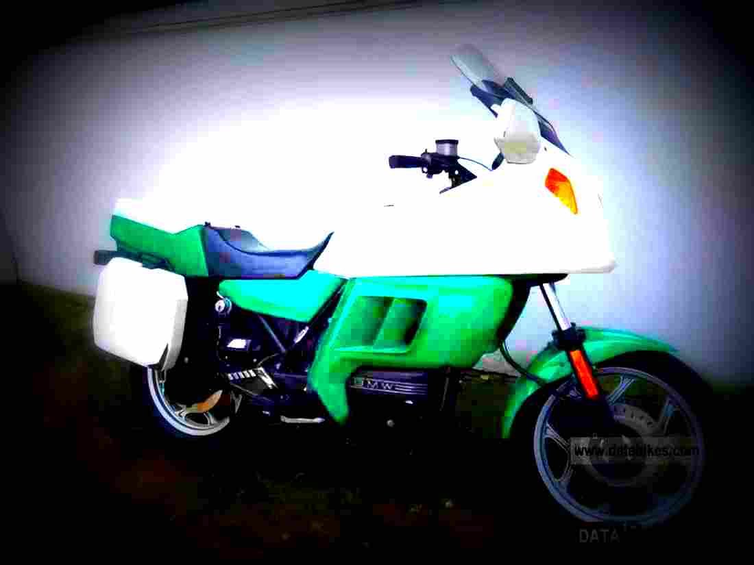 BMW K 75 RT 1991 6 motorbike A4 Photo Print