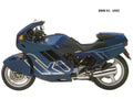 BMW K1 1992 motorbike A4 Photo Print