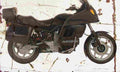 BMW K100LT 1987 Aged Vintage A4 Photo Print
