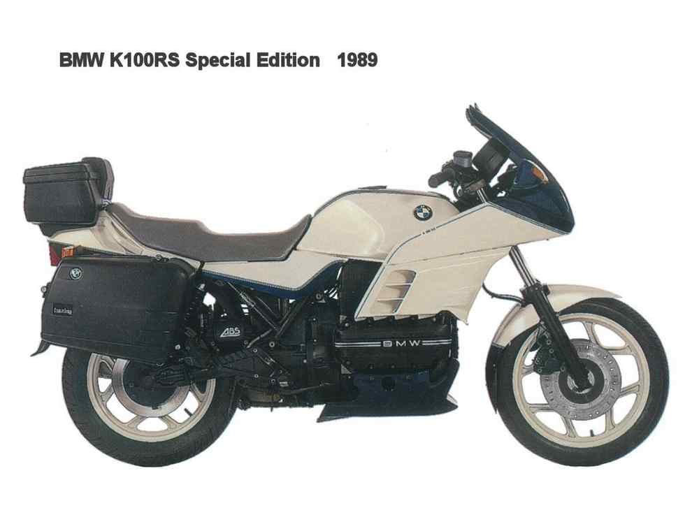 BMW K100RS SE 1989 motorbike A4 Photo Print