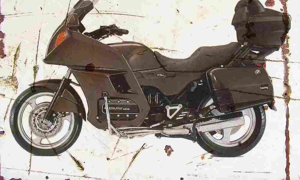BMW K1100LT 1995 Aged Vintage A4 Photo Print