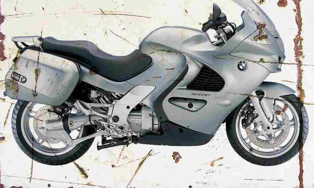 BMW K1200GT 2003 Aged Vintage A4 Photo Print