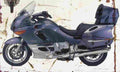 BMW K1200LT 1999 Aged Vintage A4 Photo Print