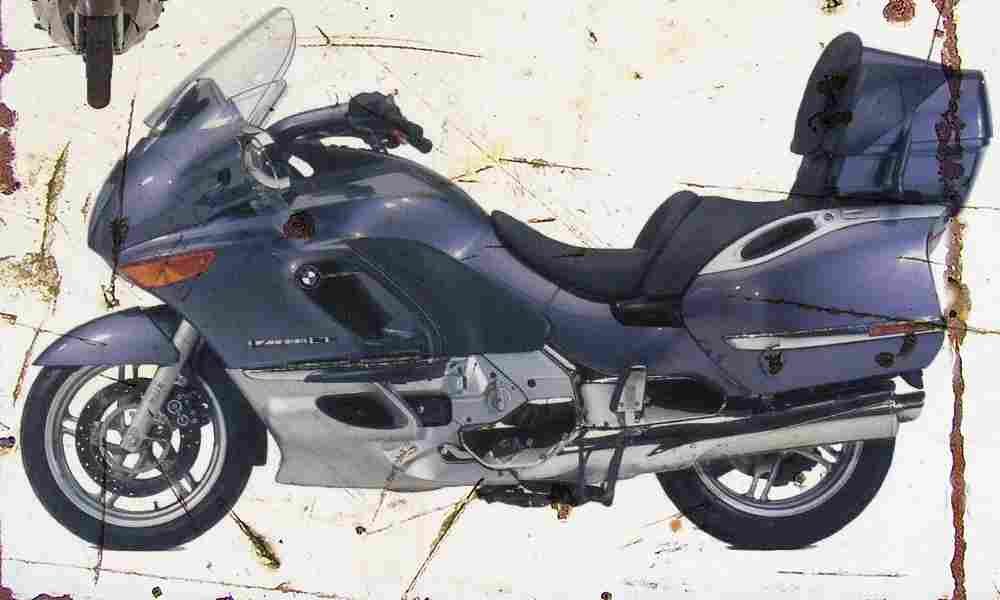 BMW K1200LT 1999 Aged Vintage A4 Photo Print