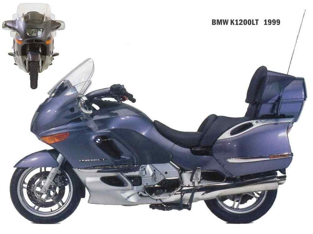 BMW K1200LT 1999 motorbike A4 Photo Print