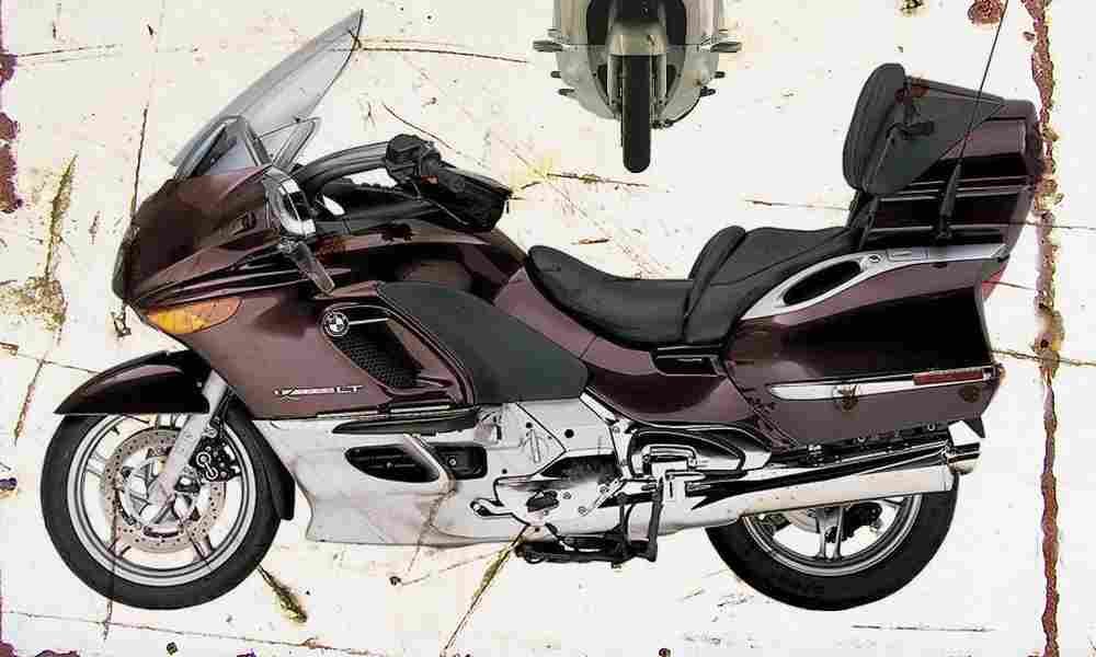 BMW K1200LT 2001 Aged Vintage A4 Photo Print