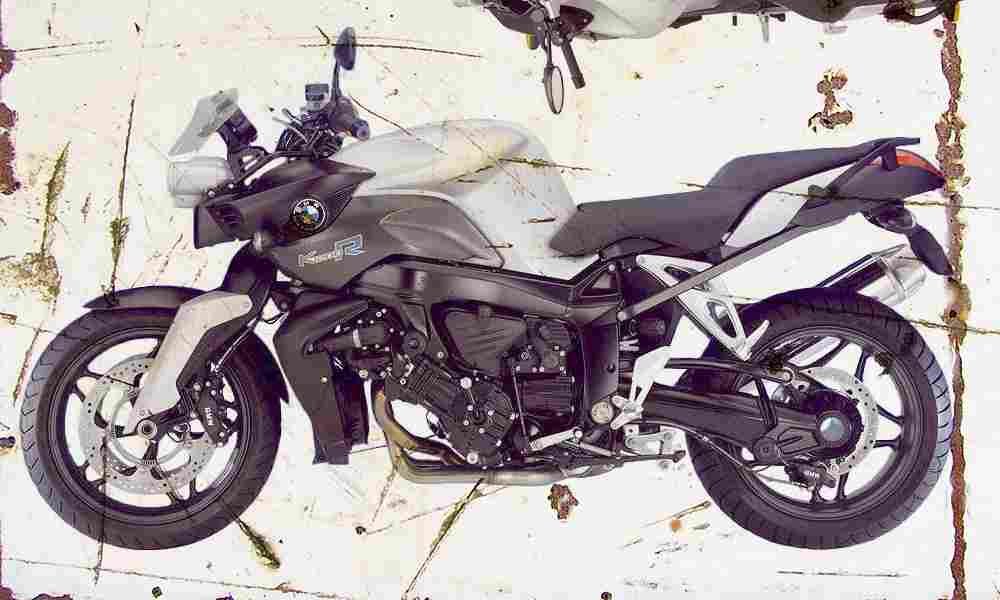 BMW K1200R 2005 Aged Vintage A4 Photo Print