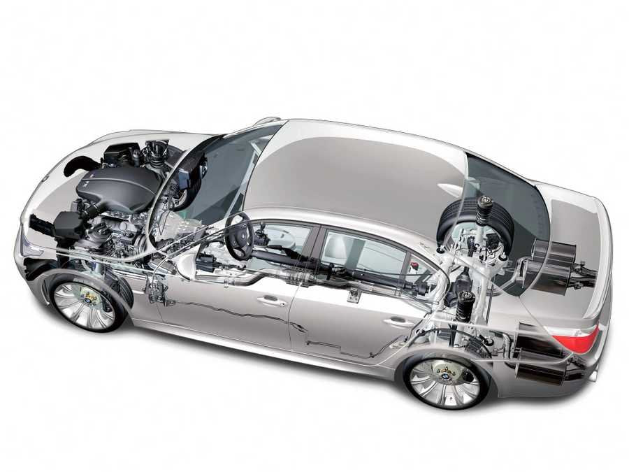 BMW M5 E60 cutaway A4 Photo Print