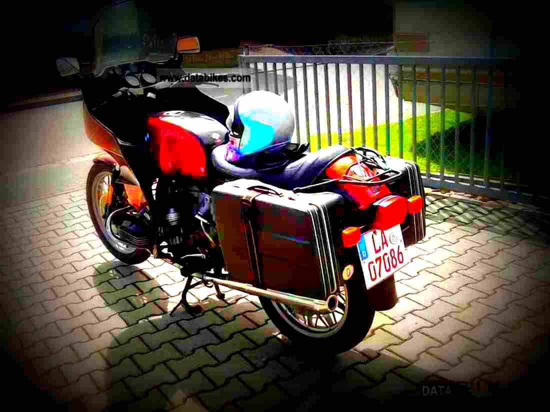 BMW R 100 1980 3 motorbike A4 Photo Print
