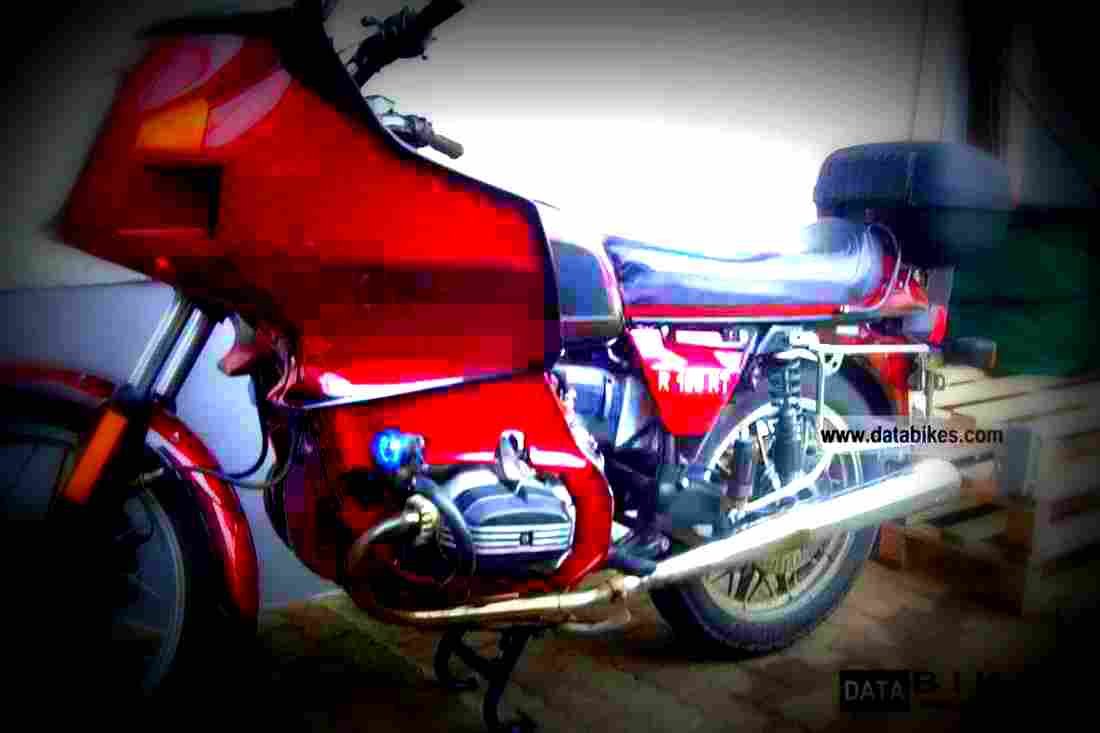 BMW R 100 1983 2 motorbike A4 Photo Print