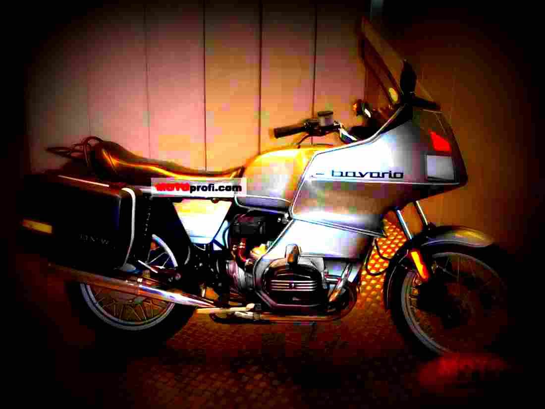 BMW R 100 1983 3 motorbike A4 Photo Print