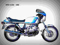BMW R 100 CS 1980 4 motorbike A4 Photo Print