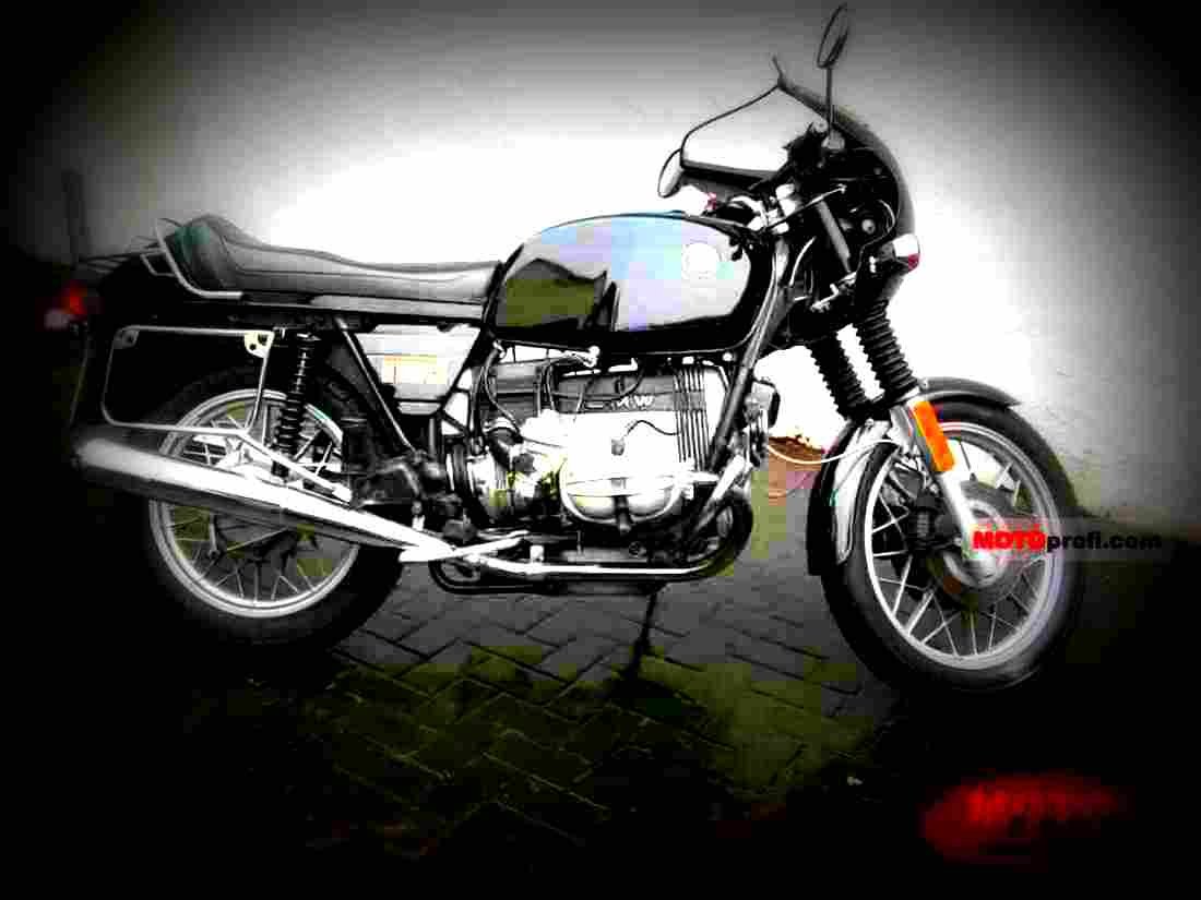 BMW R 100 CS 1981 3 motorbike A4 Photo Print
