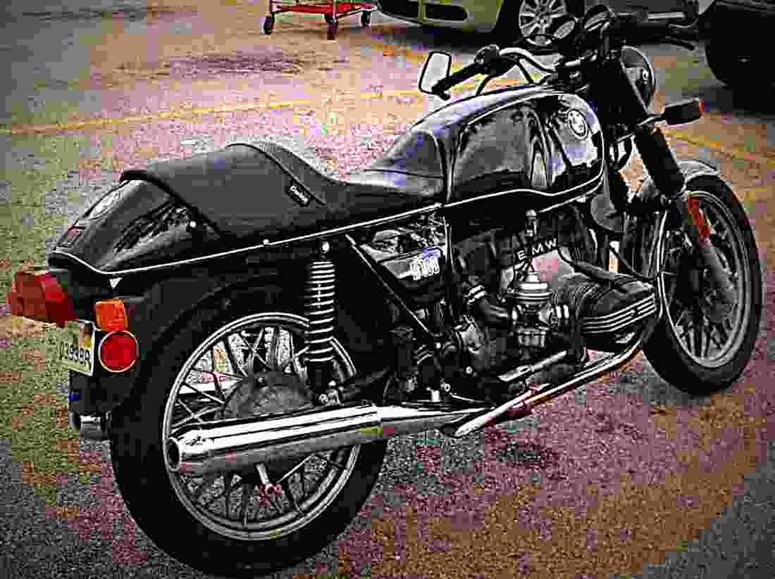 BMW R 100 CS 1982 2 motorbike A4 Photo Print