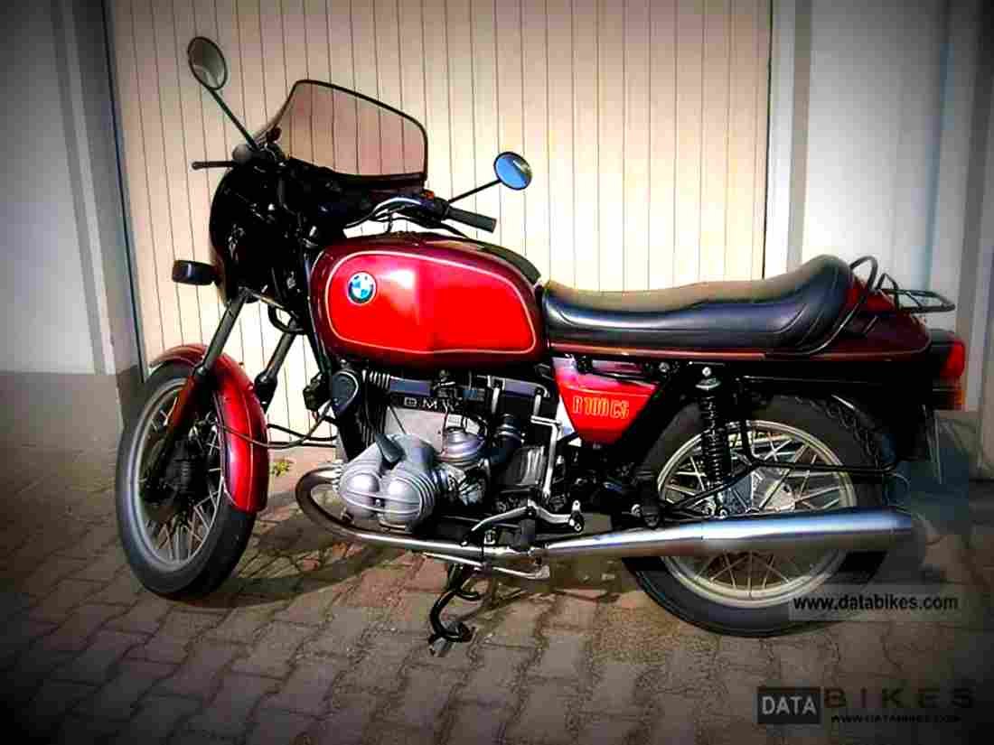 BMW R 100 CS 1982 4 motorbike A4 Photo Print