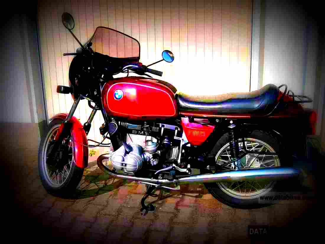 BMW R 100 CS 1982 6 motorbike A4 Photo Print
