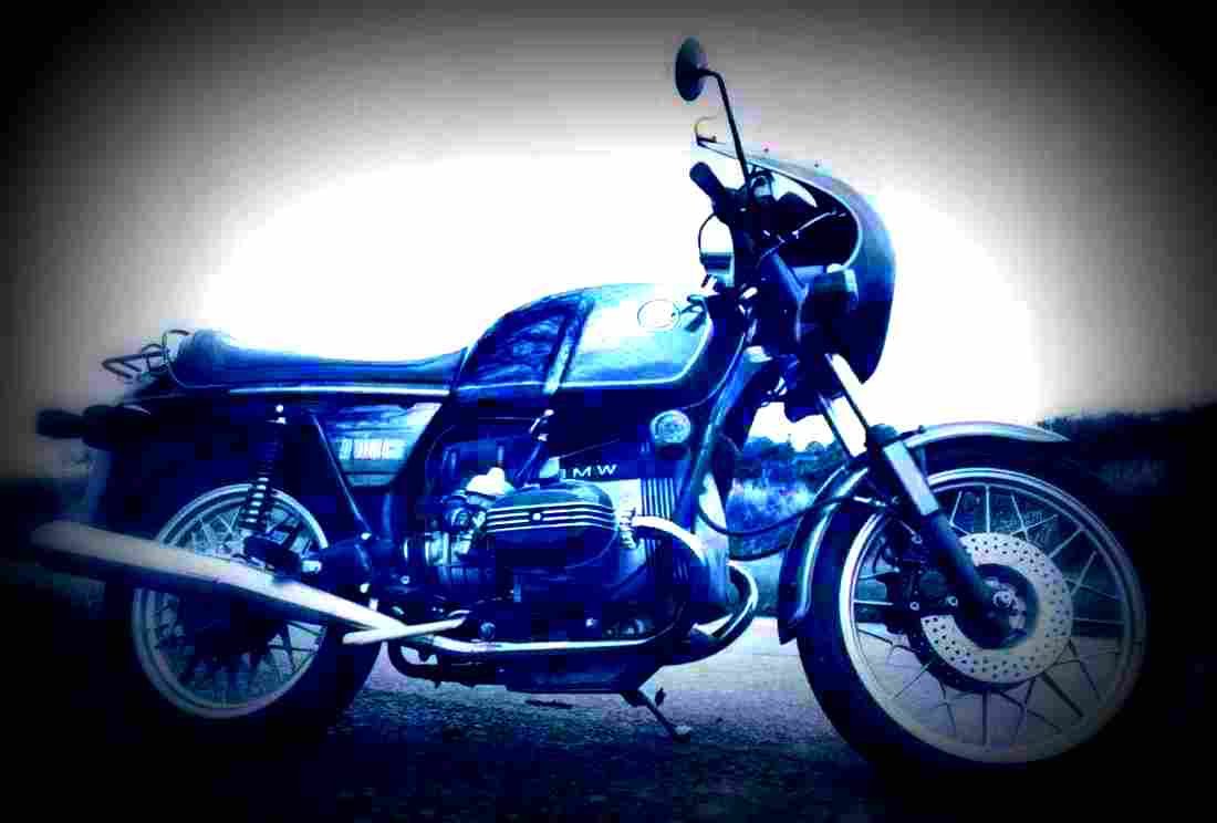 BMW R 100 CS 1983 2 motorbike A4 Photo Print