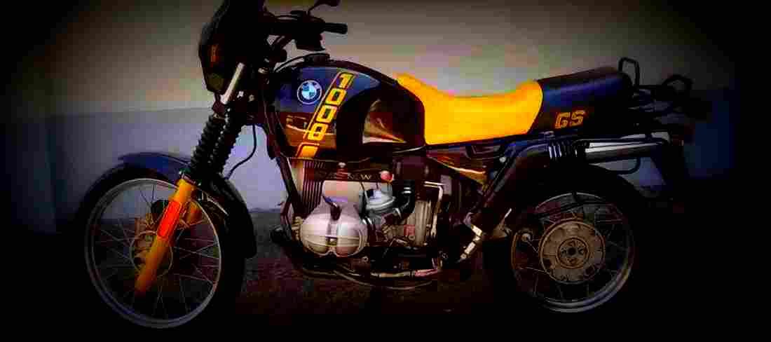 BMW R 100 GS 1988 1 640x284 motorbike A4 Photo Print