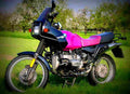 BMW R 100 GS 1991 3 motorbike A4 Photo Print