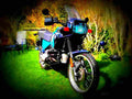 BMW R 100 GS 1992 3 motorbike A4 Photo Print
