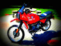 BMW R 100 GS 1993 1 motorbike A4 Photo Print