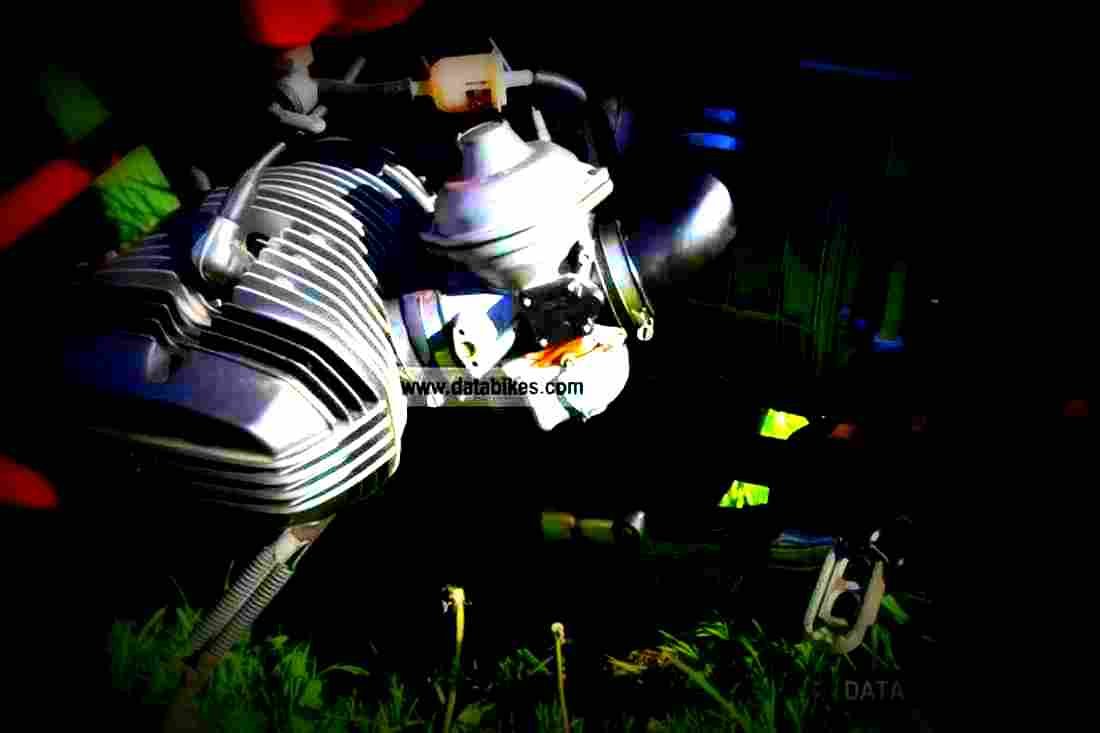BMW R 100 GS Paris Dakar 1990 3 motorbike A4 Photo Print