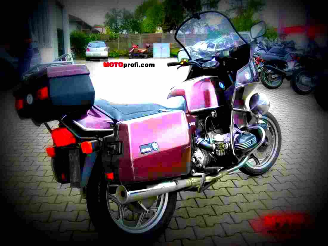 BMW R 100 R 1992 3 motorbike A4 Photo Print
