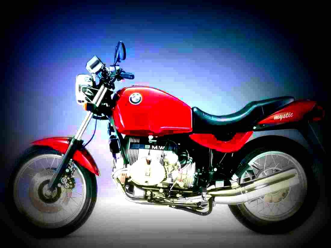 BMW R 100 R 1993 2 motorbike A4 Photo Print