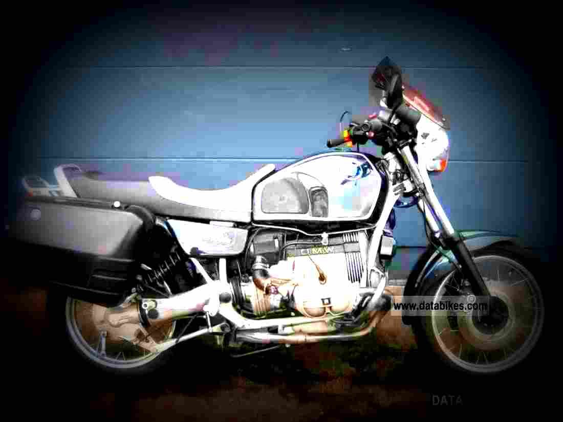 BMW R 100 R 1993 4 motorbike A4 Photo Print