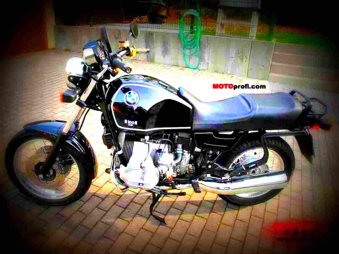 BMW R 100 R Mystik 1995 1 motorbike A4 Photo Print