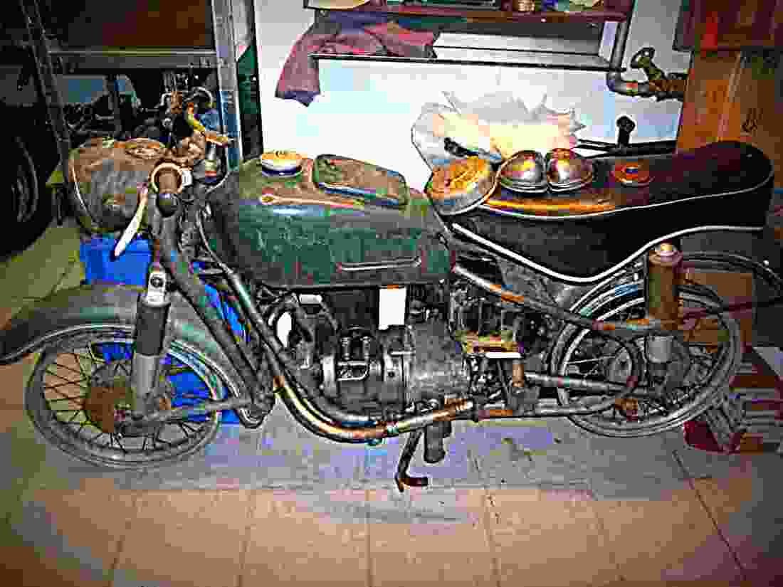 BMW R 100 R Mystik 1996 2 motorbike A4 Photo Print