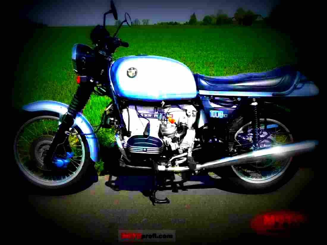 BMW R 100 RS 1981 2 motorbike A4 Photo Print